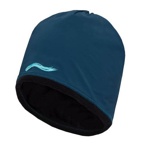 TAO. Einfach Laufen. Atmungsaktive Laufmütze mit Fleece | Nachhaltig & fair Fleece Beanie deep sea ONE von TAO Sportswear