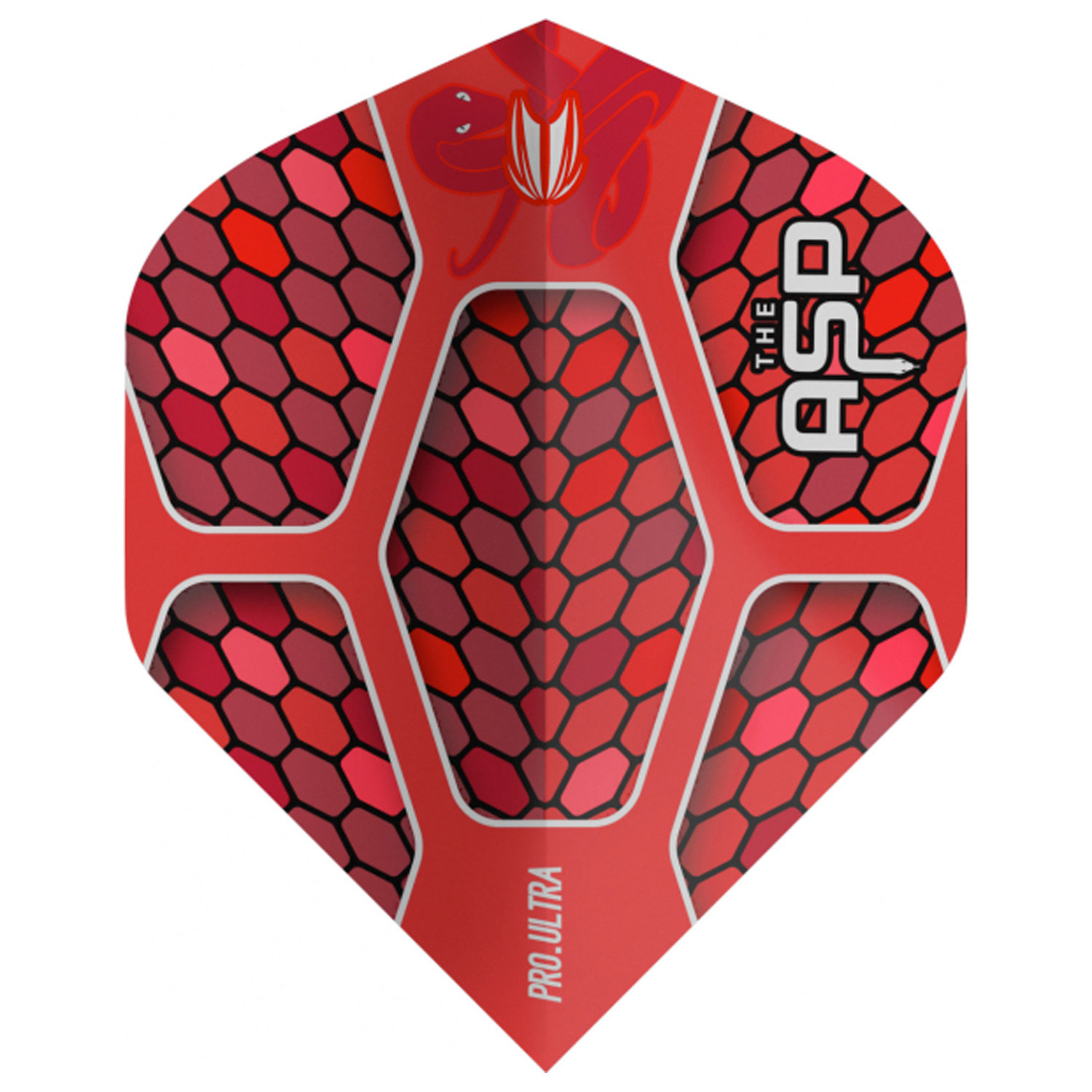 Nathan Aspinall PRO. Ultra Rot No2 Flights 1 Set mit 3 Flights von TARGET