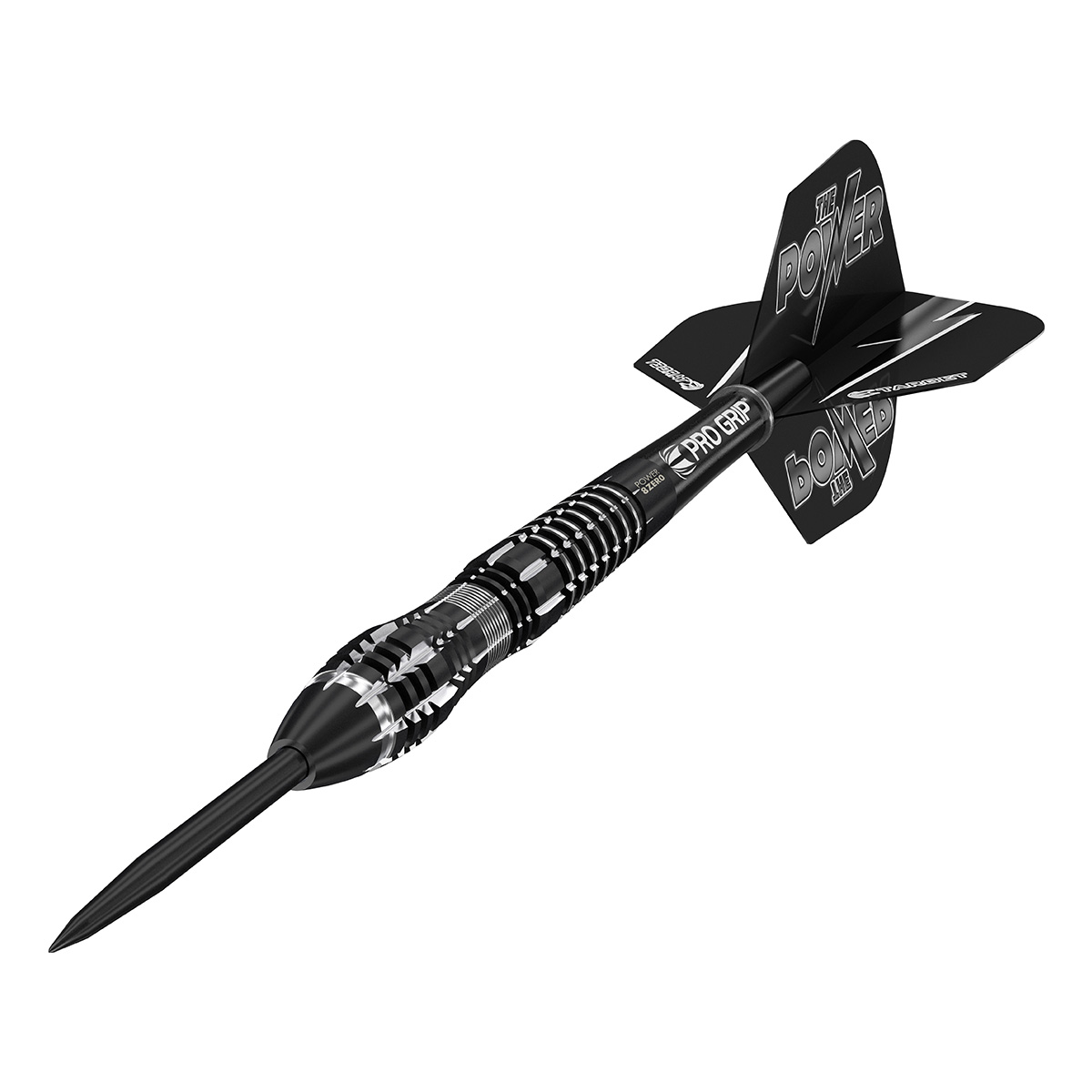 Phil Taylor Power 8Zero Black Titanium Steeldarts P8Z4 in 21g, 23g, 25g 23g von TARGET