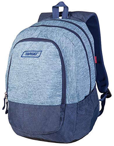 TARGET BACKPACK 3 ZIP DUEL BLUE MELANGE 26644 von TARGET