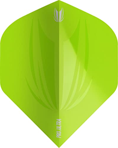 TARGET Dart-Flights Id Pro Ultra – Limettengrün (334930) Targettart, lindgrün, Einheitsgröße von Target Darts