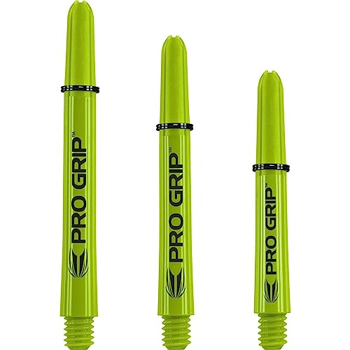 TARGET Dart Stems PRO Grip Intermediate Dartstiele, lindgrün, Einheitsgröße von Target Darts