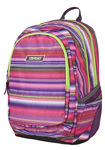 Target Large 3 Zip Allover Aurora Schulrucksack, 41 cm, Mehrfarbig (Multicolore) von TARGET