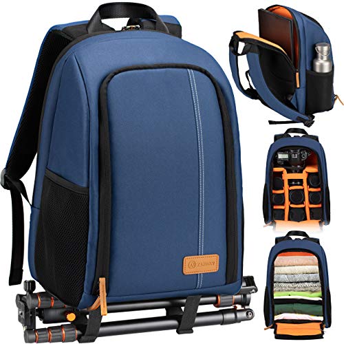 TARION Kamerarucksack Spiegelreflex Fotorucksack Wasserdicht | Leicht und Kompakt | Klein DSLR Rucksack mit 15“ Laptopfach und Regenhaube TARION Kamerarucksack Spiegelreflex Fotorucksack Wasserdicht | Leicht und Kompakt | Klein DSLR Rucksack mit 15“ Laptopfach und Regenhaube von TARION