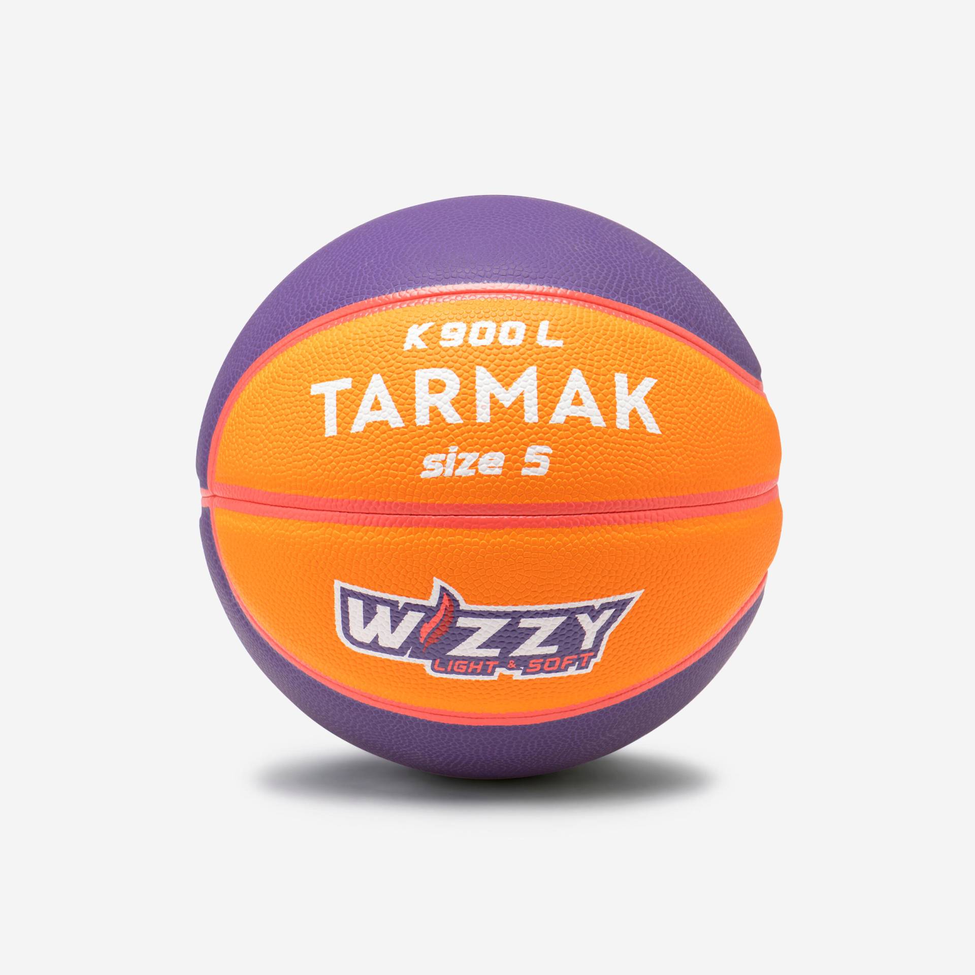Basketball Größe 5 Light und Soft - K900 Wizzy orange/violett Basketball Größe 5 Light und Soft - K900 Wizzy orange/violett von TARMAK