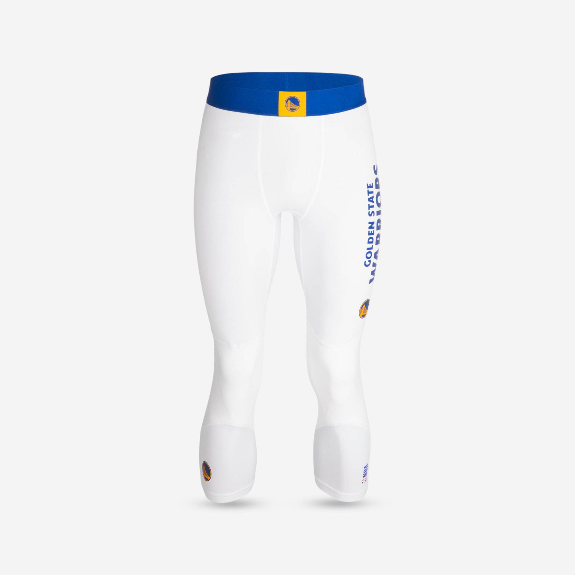 Damen/Herren Basketball Funktionshose 3/4-Tights NBA Golden Warriors - 500 weiß Damen/Herren Basketball Funktionshose 3/4-Tights NBA Golden Warriors - 500 weiß von TARMAK