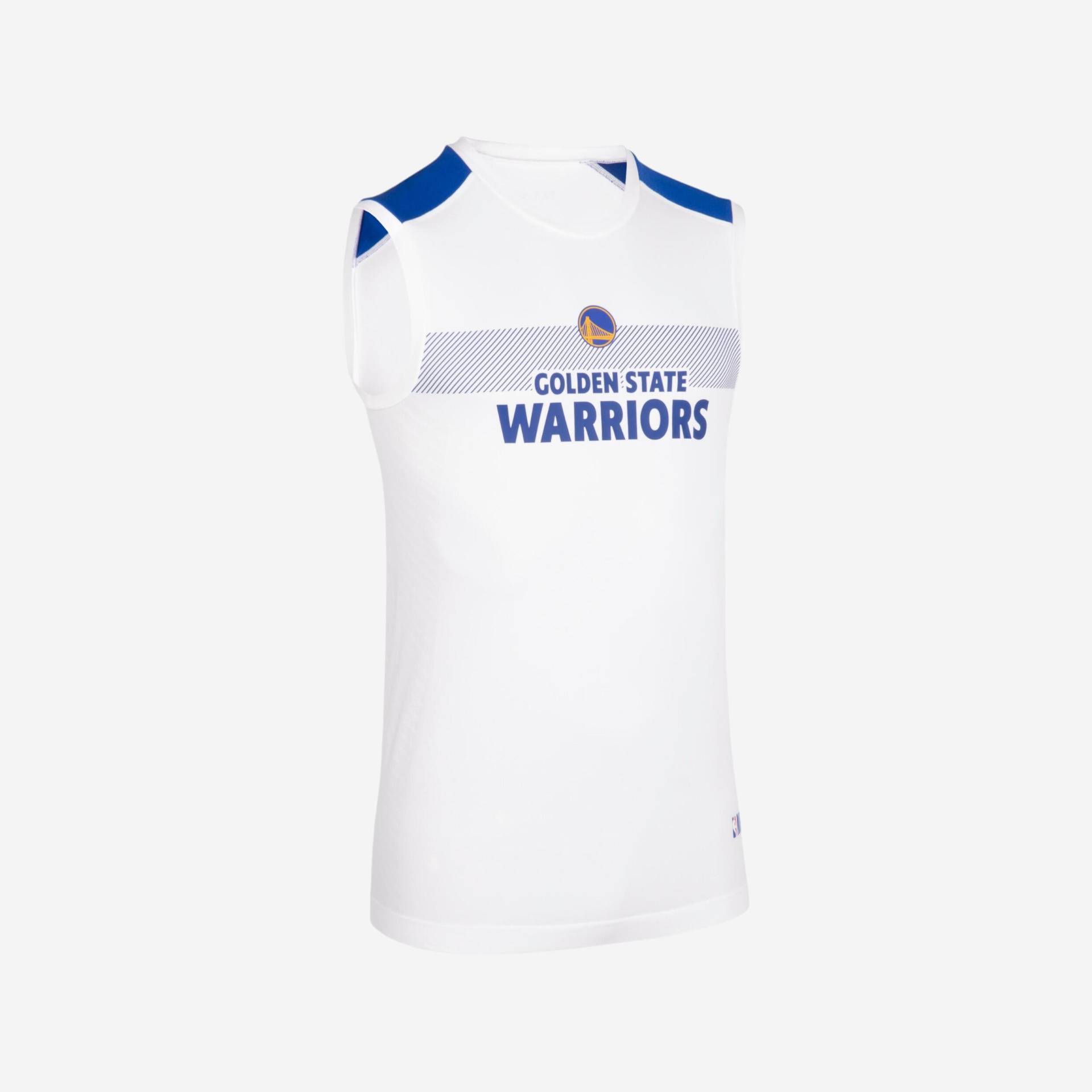 Damen/Herren Basketball Funktionsshirt - NBA Golden Warriors 500 weiß Damen/Herren Basketball Funktionsshirt - NBA Golden Warriors 500 weiß von TARMAK