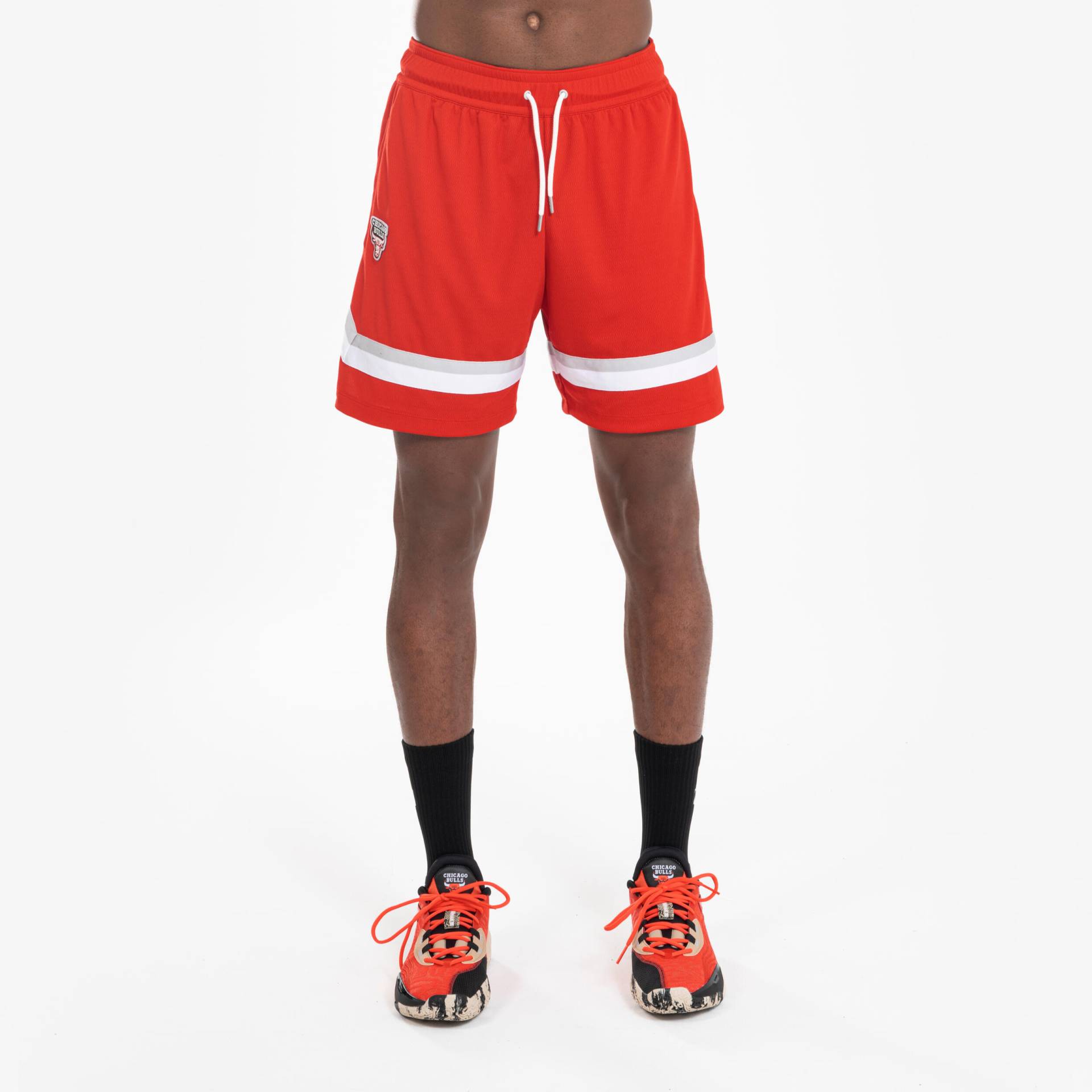 Damen/Herren Basketball Shorts NBA Chicago Bulls - SH 900 AD rot von TARMAK