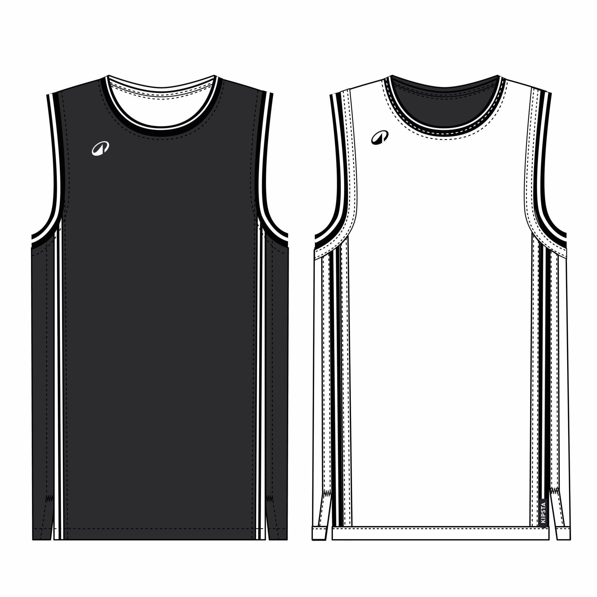 Damen/Herren Basketball Trikot wendbar leicht - SHR-500 von TARMAK