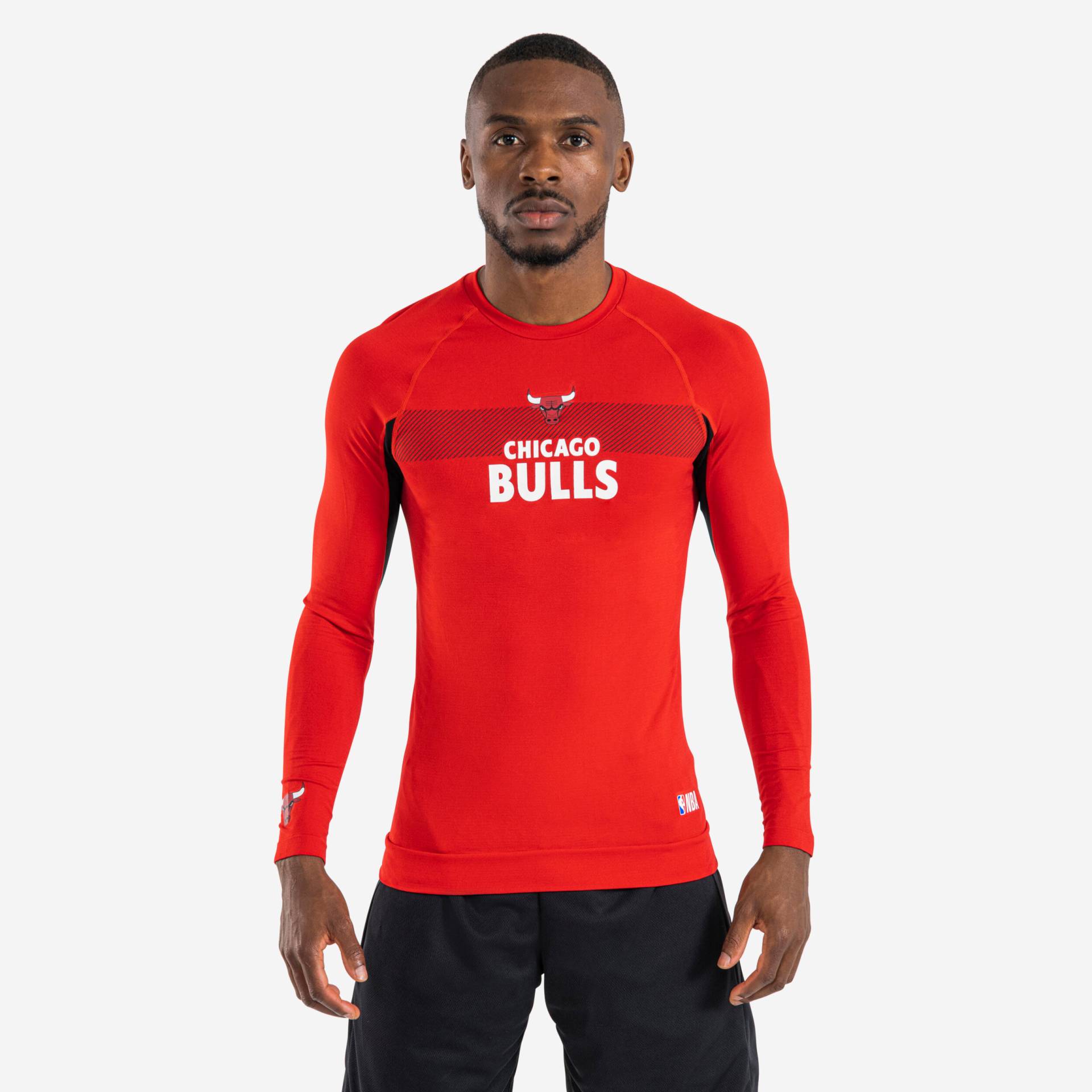Funktionsshirt langarm Basketball UT500 NBA Chicago Bulls Damen/Herren rot Funktionsshirt langarm Basketball UT500 NBA Chicago Bulls Damen/Herren rot von TARMAK
