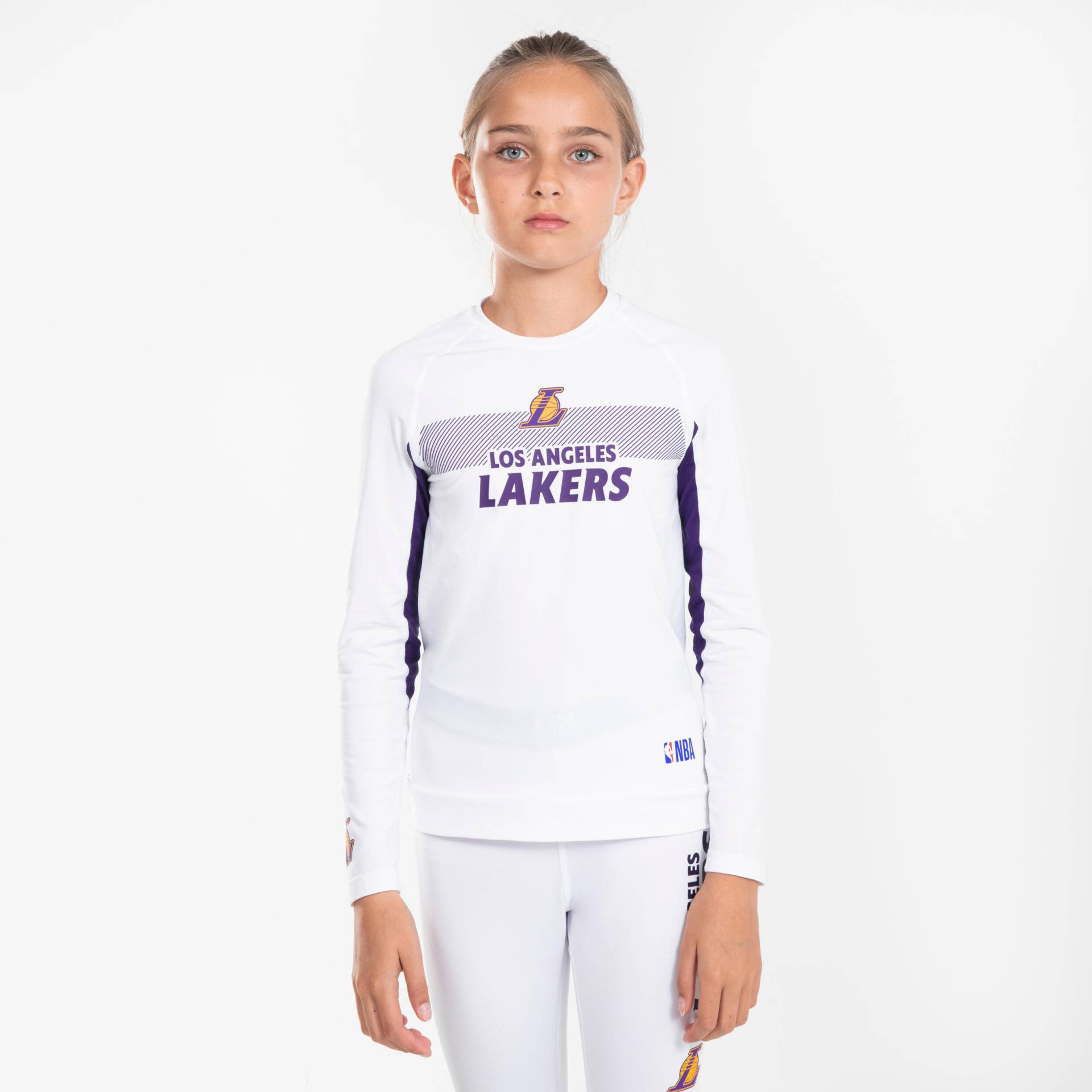 Kinder Basketball Funktionsshirt NBA Los Angeles Lakers - UT500 weiss Kinder Basketball Funktionsshirt NBA Los Angeles Lakers - UT500 weiss von TARMAK