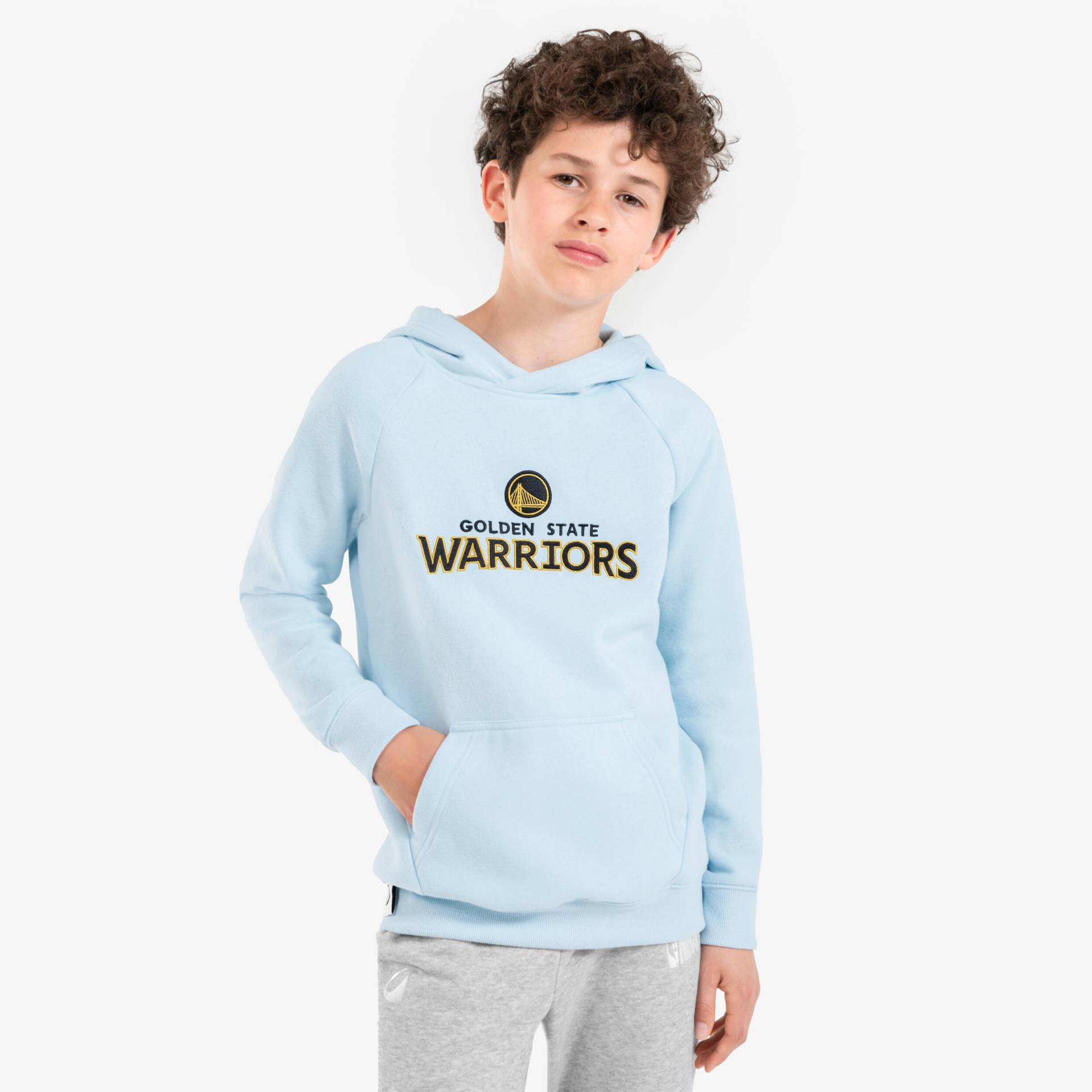 Kinder Basketball Hoodie Golden State Warriors - Hoodie 900 NBA hellblau Kinder Basketball Hoodie Golden State Warriors - Hoodie 900 NBA hellblau von TARMAK
