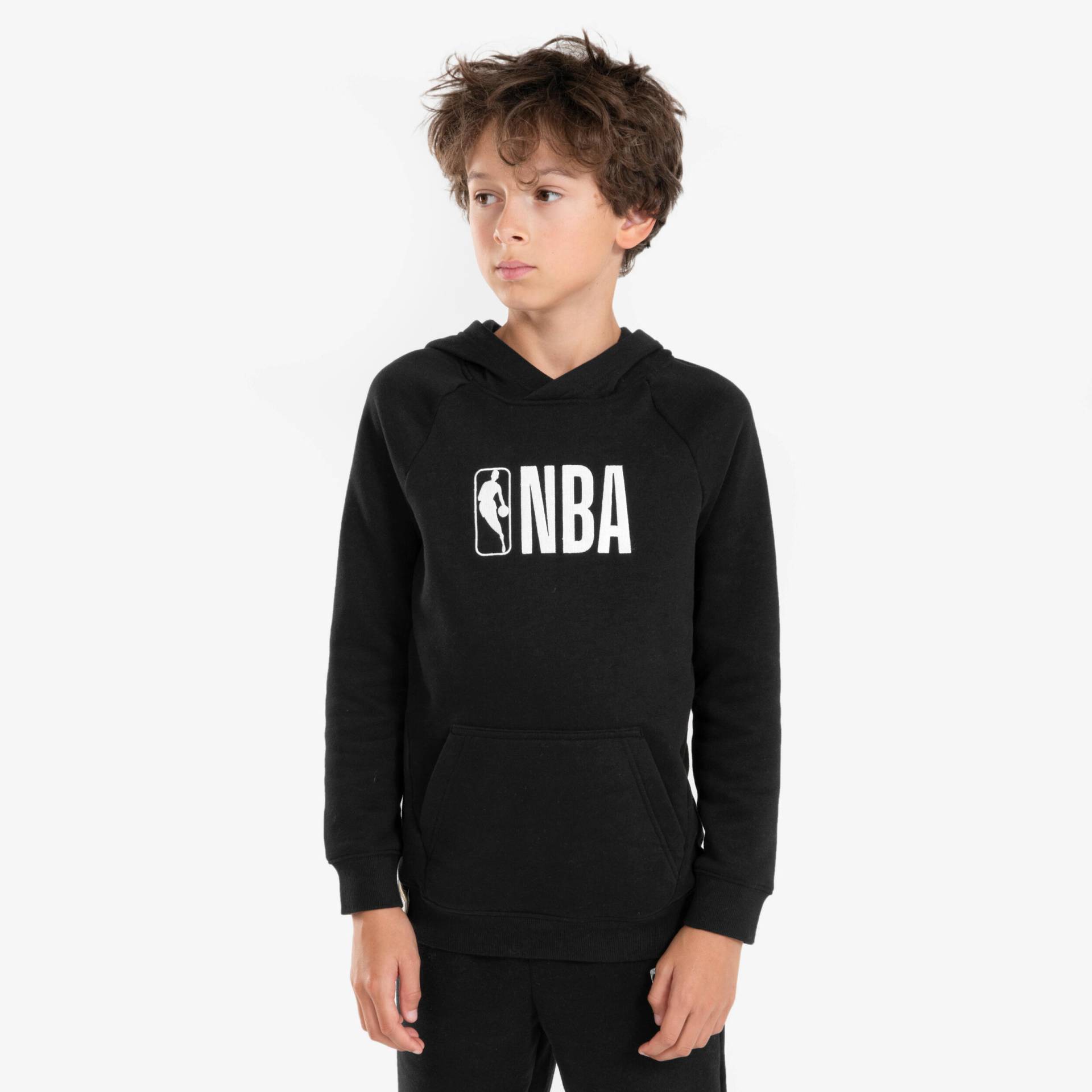 Kinder Basketball Hoodie NBA - Hoodie 900 schwarz von TARMAK