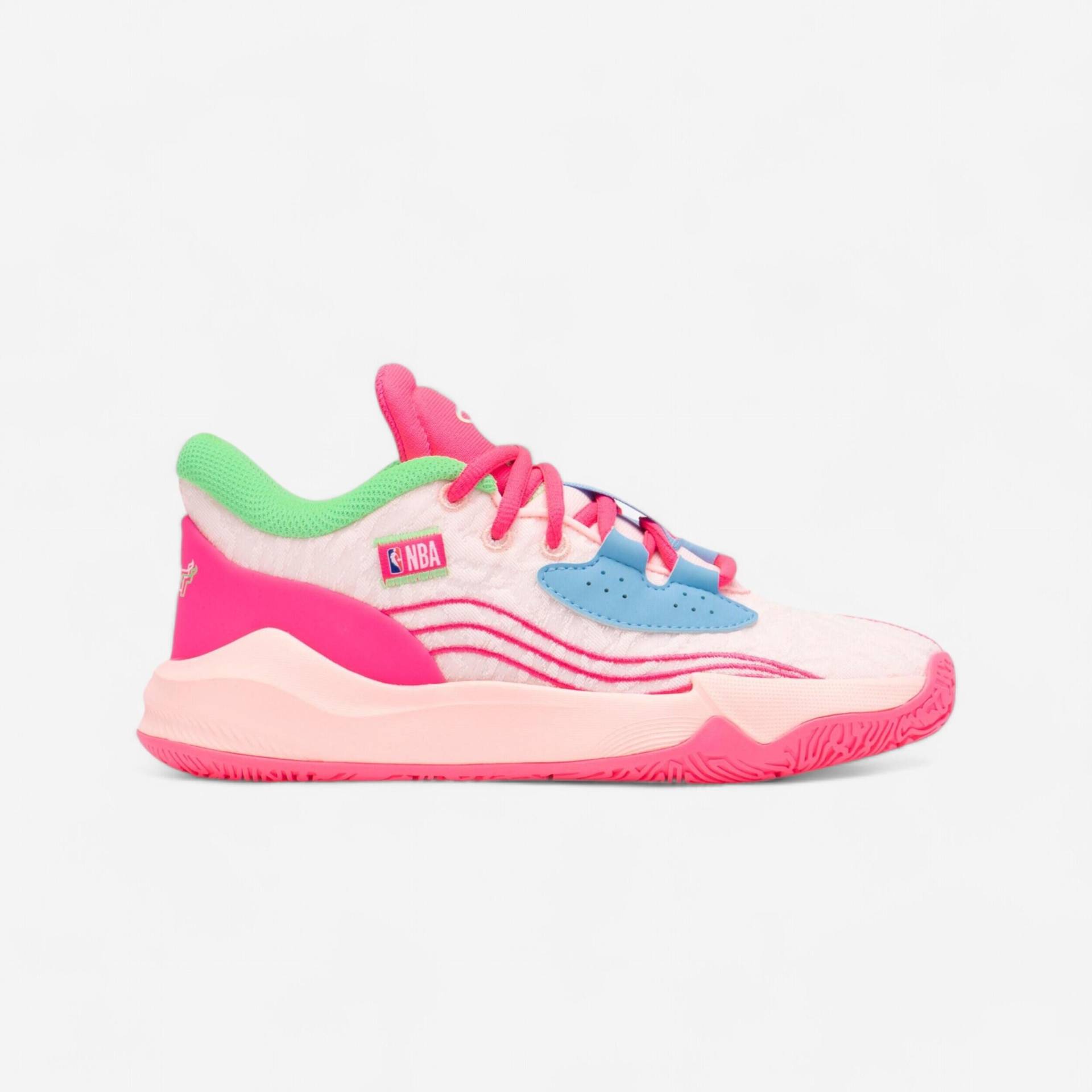 Kinder Basketball Schuhe niedrig NBA Miami Heat - Fast 900 Low-1 rosa Kinder Basketball Schuhe niedrig NBA Miami Heat - Fast 900 Low-1 rosa von TARMAK