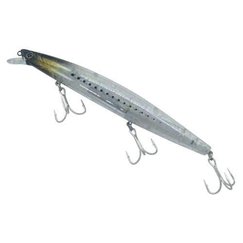 TAZIZI Wobbler Swimbait Köder Wobbler 32 G Angelgerät Karpfen Forellen Zander Köder Harte Köder Schwimmend Für Salzwasserangeln von TAZIZI