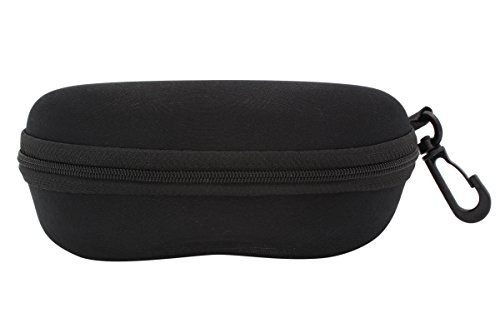 TBOC Brillenetui Hartschale für Gürtel – für Lesebrille Sonnenbrille Sportbrille Groß Modern und Leicht Design mit Haken zum Umhängen mit reißverschluss für Auto Tasche für Damen Herren und Kinder TBOC Brillenetui Hartschale für Gürtel – für Lesebrille Sonnenbrille Sportbrille Groß Modern und Leicht Design mit Haken zum Umhängen mit reißverschluss für Auto Tasche für Damen Herren und Kinder von TBOC