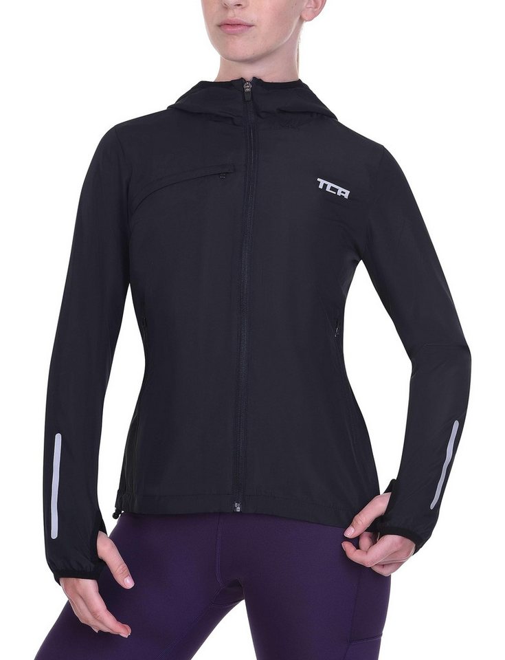 TCA Fledermausshirt TCA Damen Laufjacke - Schwarz, S (1-tlg) von TCA