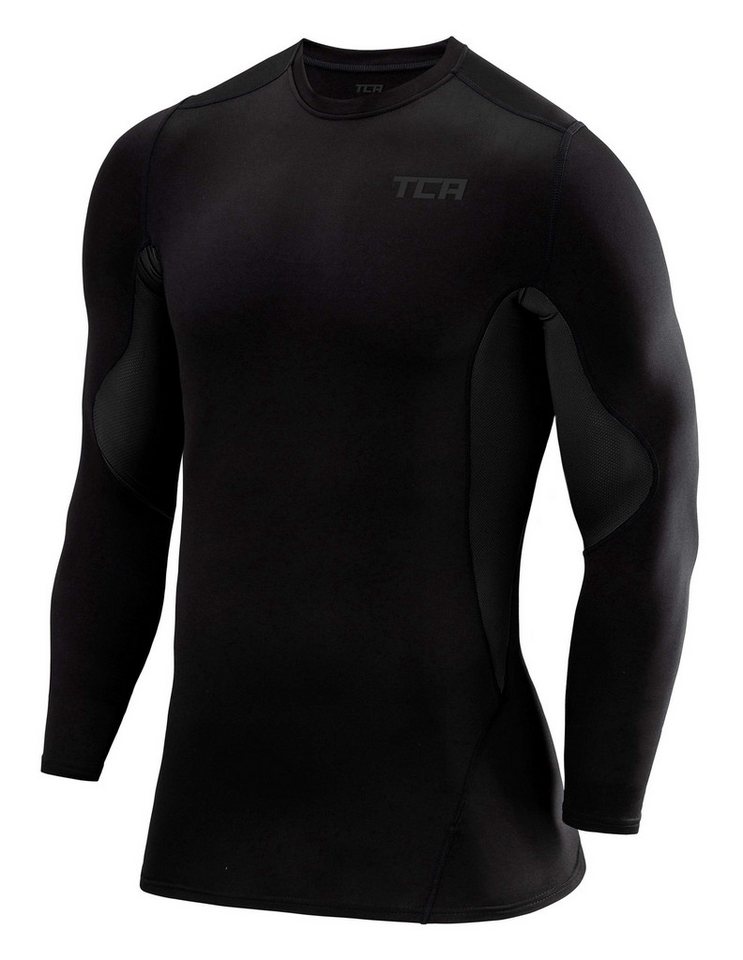 TCA Funktionsshirt TCA SuperThermal Kompressions Shirt für Herren, Schwarz TCA Funktionsshirt TCA SuperThermal Kompressions Shirt für Herren, Schwarz von TCA