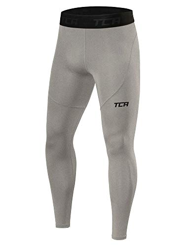 TCA Herren Pro Performancance Leggings, Kompressionshose, Sporthose, Lang - Grau, XXL TCA Herren Pro Performancance Leggings, Kompressionshose, Sporthose, Lang - Grau, XXL von TCA