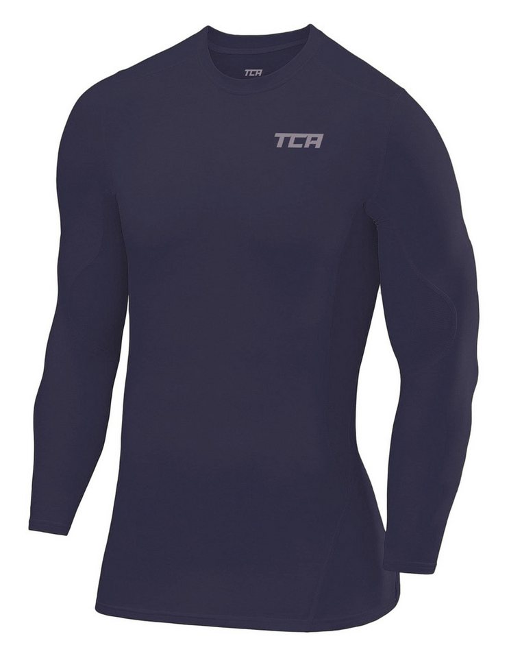 TCA Langarmshirt TCA SuperThermal Kompressionsshirt - Dunkelgrau, XL (1-tlg) von TCA