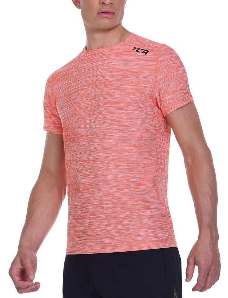 TCA T-Shirt TCA Herren Galaxy Laufshirt - Orange, XXL (1-tlg) von TCA