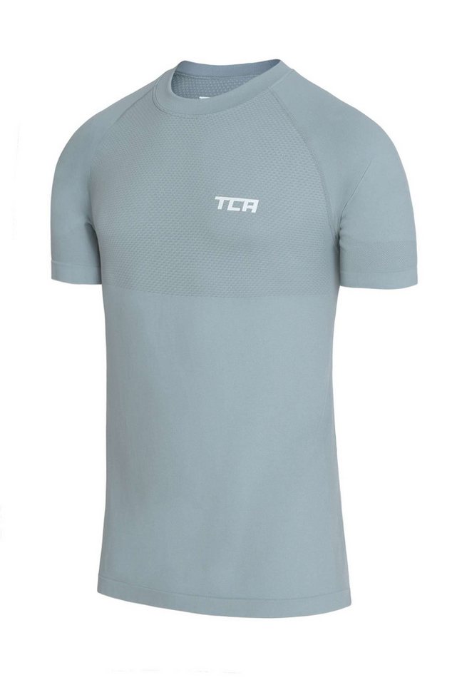 TCA T-Shirt TCA SuperKnit Herren Laufshirt - Hellblau, XL (1-tlg) von TCA