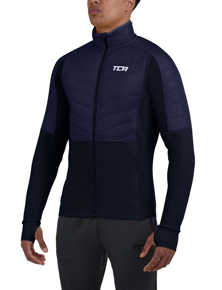 TCA Trainingsjacke TCA Herren Excel Runner Laufjacke - Dunkelblau, XXL (1-St) von TCA