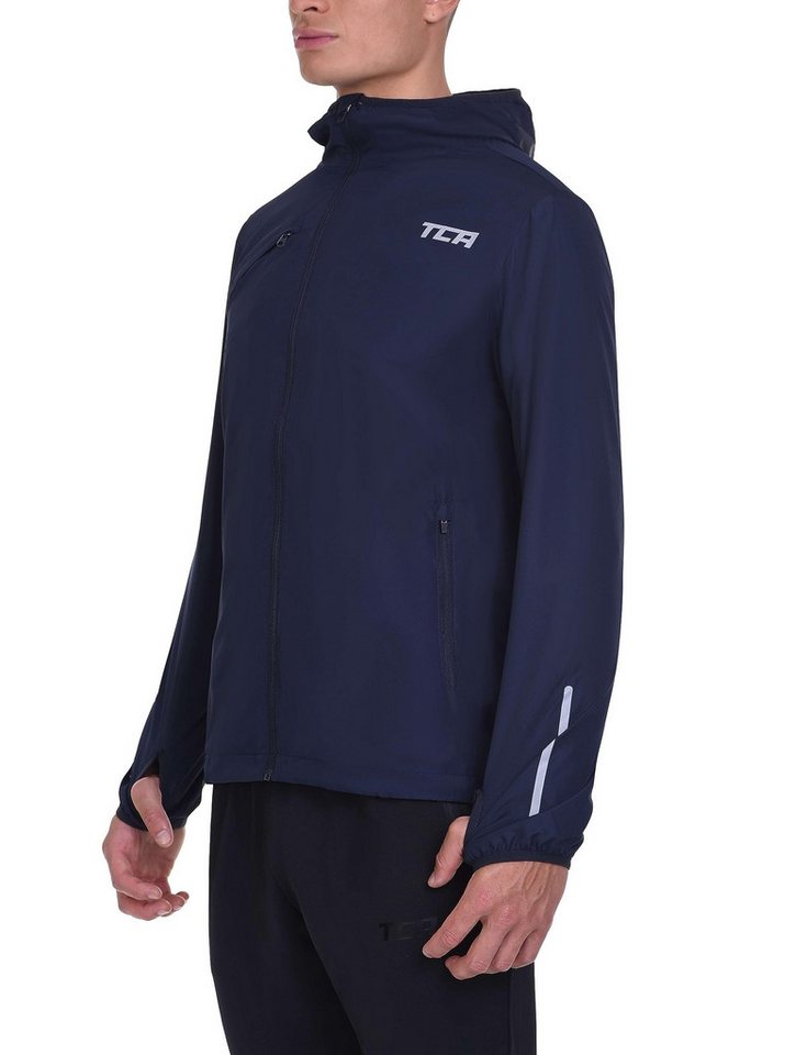 TCA Trainingsjacke TCA Herren Laufjacke, atmungsaktiv, reflektierend - Dunkelblau, XXL TCA Trainingsjacke TCA Herren Laufjacke, atmungsaktiv, reflektierend - Dunkelblau, XXL von TCA