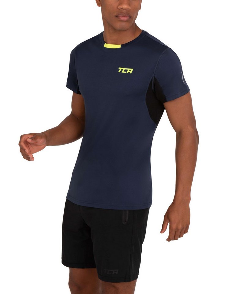 TCA Trainingsshirt TCA Herren Atomic T-Shirt - Dunkelblau, XXL (1-tlg) TCA Trainingsshirt TCA Herren Atomic T-Shirt - Dunkelblau, XXL (1-tlg) von TCA