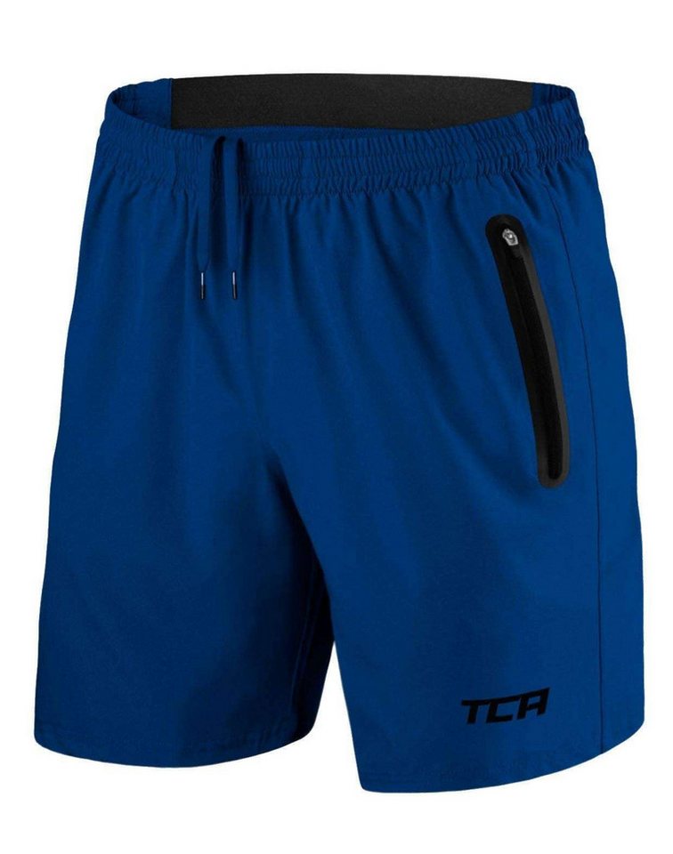 TCA Trainingsshorts TCA Herren Elite Tech Laufhose mit Reißverschlusstaschen - Grau, XS (1-tlg) von TCA