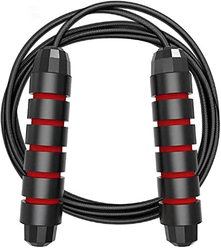 Springseil, 3 Meter Skipping Rope Jump Rope Ideal für Sport Training Fitness geeignet,geeignet für Kinder und Erwachsene,Ideal für Abnehmen, Sport,Cardio，Länge Einstellbar von TCASENER