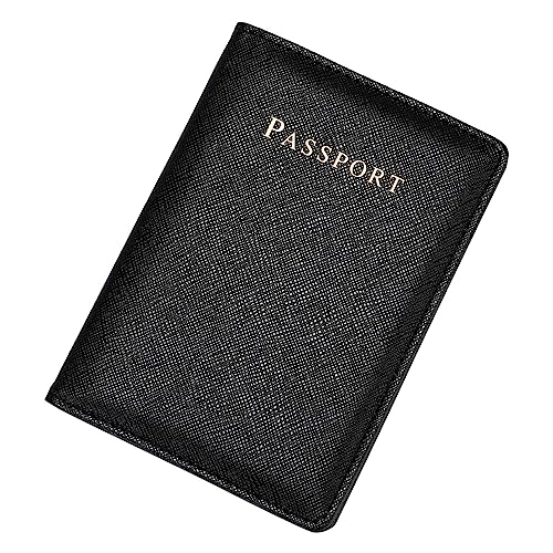 TDEOK Männer Brieftasche Mode Muster Einfache Multi-Karte Karte Tasche Brieftasche Reisepass Tasche Zwei Geldbörsen Damen Gelb (Black, One Size) von TDEOK