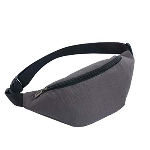 TDEOK Sportliche Schulter lässige Mode 2019 Tasche Pouch Unisex Outdoor-Tasche Hüfttaschen Für (Grey, One Size) von TDEOK