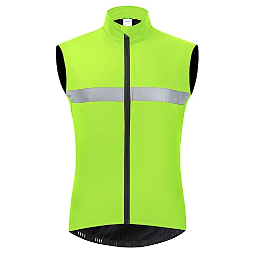 TDHLW Winter Fahrradweste Damen Wasserdicht Atmungsaktiv Warme Fleeceweste Reflektierend Radweste Ärmellos Laufweste Winddicht MTB Rennrad Fahrrad Weste Outdoor Windstopper,Grün,L TDHLW Winter Fahrradweste Damen Wasserdicht Atmungsaktiv Warme Fleeceweste Reflektierend Radweste Ärmellos Laufweste Winddicht MTB Rennrad Fahrrad Weste Outdoor Windstopper,Grün,L von TDHLW