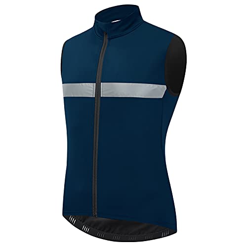TDHLW Winter Fahrradweste Herren Wasserdicht Atmungsaktiv Warme Fleeceweste Reflektierend Radweste Ärmellos Laufweste Winddicht MTB Rennrad Fahrrad Weste Outdoor Windstopper,Blau,L TDHLW Winter Fahrradweste Herren Wasserdicht Atmungsaktiv Warme Fleeceweste Reflektierend Radweste Ärmellos Laufweste Winddicht MTB Rennrad Fahrrad Weste Outdoor Windstopper,Blau,L von TDHLW