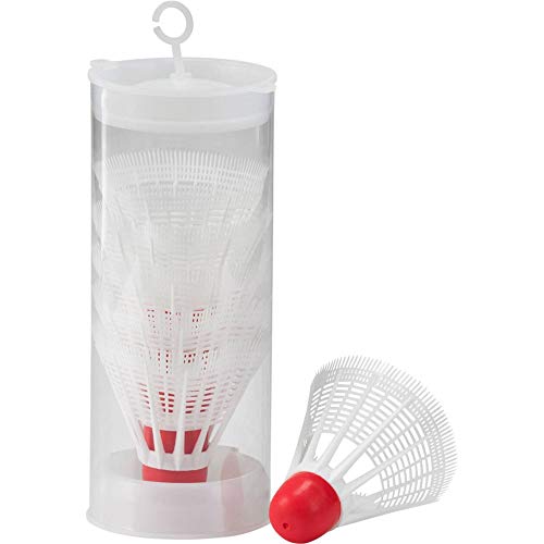 Tecnopro Badminton-Ball 403 Badmintonbälle, Red/White, One Size Tecnopro Badminton-Ball 403 Badmintonbälle, Red/White, One Size von TECNOPRO