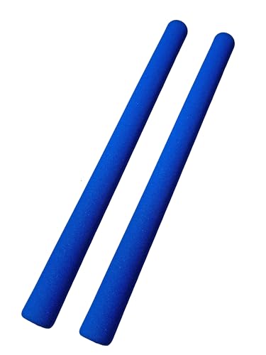 TEKKA BUDO 2er Set Escrima Stick blau 50 cm Schaumstoffbezug - Safety Soft Stick - Ju Jutsu SV Waffenabwehr Trainingsstock TEKKA BUDO 2er Set Escrima Stick blau 50 cm Schaumstoffbezug - Safety Soft Stick - Ju Jutsu SV Waffenabwehr Trainingsstock von TEKKA BUDO