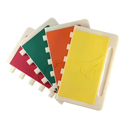 TEKKA BUDO Bruchtestbretter Punch wiederverwendbar - Mittel 2 cm - orange - Kampfsport Taekwondo Karate Trainings-Bretter Kunststoff TEKKA BUDO Bruchtestbretter Punch wiederverwendbar - Mittel 2 cm - orange - Kampfsport Taekwondo Karate Trainings-Bretter Kunststoff von TEKKA BUDO