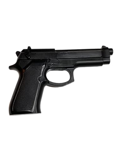 TEKKA BUDO Gummi-Pistole schwarz - 22 cm - detailgetreue Trainingspistole Hartgummi - Kampfsport, Selbstverteidigung TEKKA BUDO Gummi-Pistole schwarz - 22 cm - detailgetreue Trainingspistole Hartgummi - Kampfsport, Selbstverteidigung von TEKKA BUDO