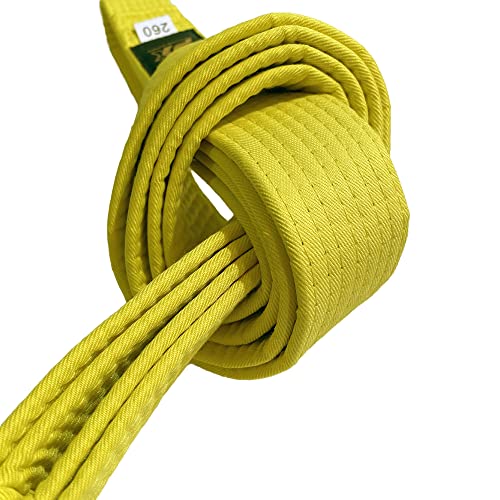 TEKKA BUDO Kampfsport Gürtel Gelb - 260 cm x 4 cm - Gelbgurt für Karate, Judo, Taekwondo, Jujutsu, Kickboxen, Ninjutsu TEKKA BUDO Kampfsport Gürtel Gelb - 260 cm x 4 cm - Gelbgurt für Karate, Judo, Taekwondo, Jujutsu, Kickboxen, Ninjutsu von TEKKA BUDO