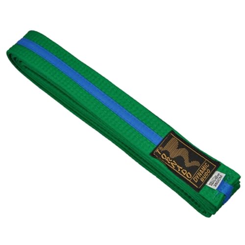 TEKKA BUDO Kampfsport Gürtel mit Mittelstreifen grün-blau 280 cm 2-farbig - Budogürtel, Karate, Judo, Taekwondo, Ju-Jutsu TEKKA BUDO Kampfsport Gürtel mit Mittelstreifen grün-blau 280 cm 2-farbig - Budogürtel, Karate, Judo, Taekwondo, Ju-Jutsu von TEKKA BUDO