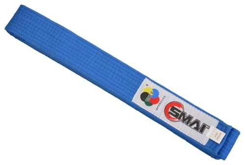 TEKKA BUDO SMAI Wettkampfgürtel WKF Karategürtel - Blau, Rot - 240 bis 320 cm Länge - Karate Wettkampf Gurt Blau 320 cm TEKKA BUDO SMAI Wettkampfgürtel WKF Karategürtel - Blau, Rot - 240 bis 320 cm Länge - Karate Wettkampf Gurt Blau 320 cm von TEKKA BUDO