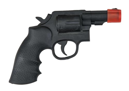TEKKA BUDO Trainings-Gummirevolver schwarz 21 cm - TPR Kunststoff - Selbstverteidigung Kampfsport Training TEKKA BUDO Trainings-Gummirevolver schwarz 21 cm - TPR Kunststoff - Selbstverteidigung Kampfsport Training von TEKKA BUDO