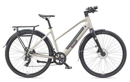 TELEFUNKEN E-Bike Damen 28 Zoll, Elektrofahrrad Hinterradmotor, 7-Gang Shimano Kettenschaltung, Hydr. Scheibenbremsen - Pedelec Urban-Bike, UH210 von TELEFUNKEN