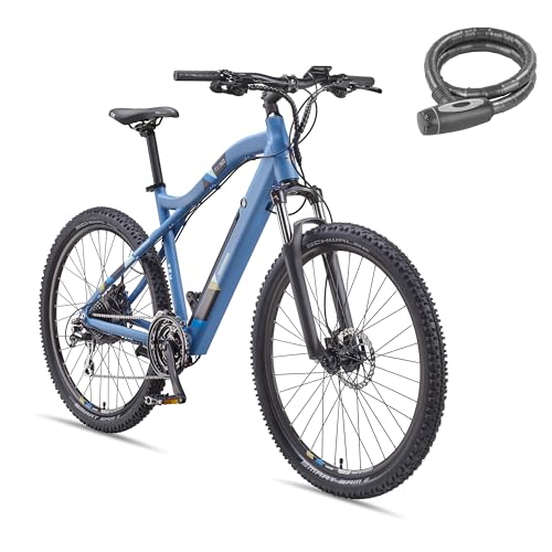 TELEFUNKEN E-Bike Mountainbike Elektrofahrrad Alu, 24 Gang Shimano Acera Kettenschaltung - Pedelec MTB 27,5 Zoll, Hinterradmotor 250W, Scheibenbremsen, Fahrradschloss, Aufsteiger M922 TELEFUNKEN E-Bike Mountainbike Elektrofahrrad Alu, 24 Gang Shimano Acera Kettenschaltung - Pedelec MTB 27,5 Zoll, Hinterradmotor 250W, Scheibenbremsen, Fahrradschloss, Aufsteiger M922 von TELEFUNKEN