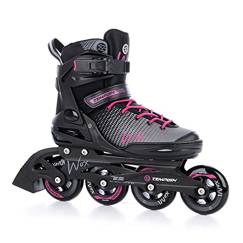 TEMPISH Damen 1000066 Inline Skates, Schwarz/Grau/Rasperry, 42 von TEMPISH