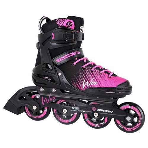 TEMPISH Damen Wox Lady Inline Skates, Schwarz/Pink, 37 von TEMPISH