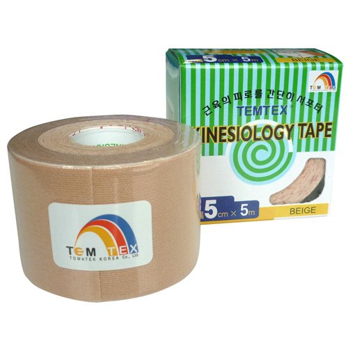 Temtex – Kinesiologieband, 5 cm x 5 m, 1 Rolle 5 cm x 5 m beige Temtex – Kinesiologieband, 5 cm x 5 m, 1 Rolle 5 cm x 5 m beige von TEMTEX