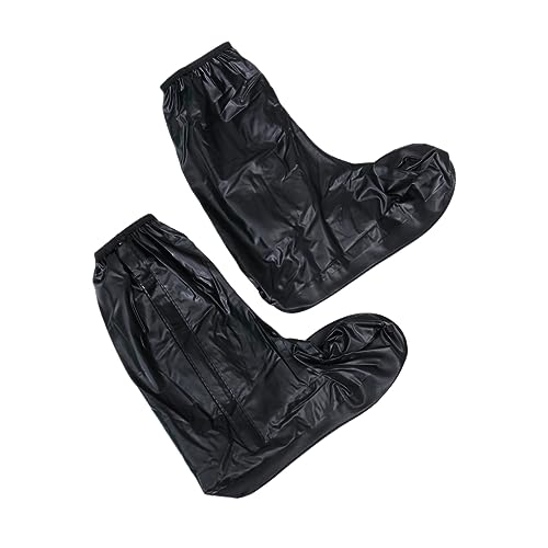 TENDYCOCO 803 Überschuhe Wasserdicht Regenfeste Überschuhe Regenüberschuhe Für Herren wasserdichte Überschuhe Regen Überschuhe wasserdichte Schuhüberzieher Black von TENDYCOCO