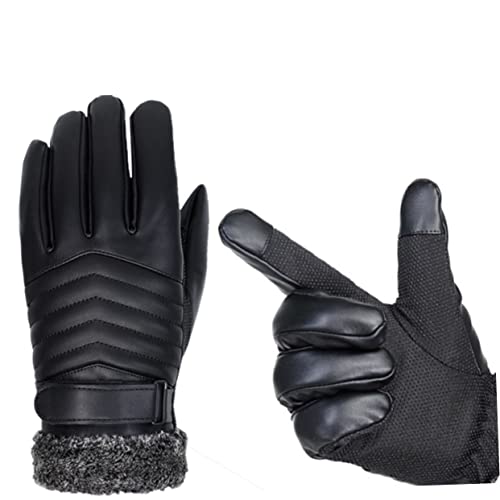 TENDYCOCO Handschuhe Touchscreen Winter Angelhandschuhe Touchscreen Handschuhe wasserdichte Motorradhandschuhe Fahrradhandschuhe Fahrradhandschuhe Laufhandschuhe Warme Sporthandschuhe von TENDYCOCO